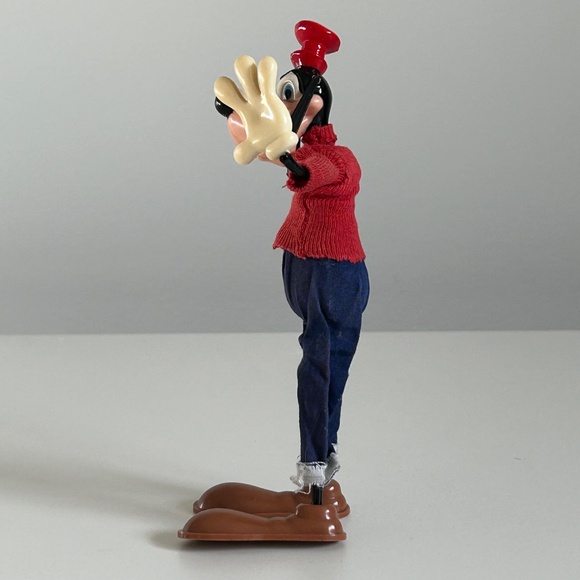 Vintage 60s Marx Toys Hong Kong Walt Disney Productions Poseable Goofy Figurine - Picture 4 of 9